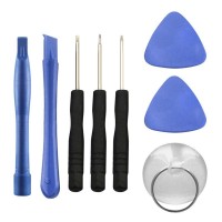 P1054 Standard 8 Pcs  Mobile Phone Screen Opening Repair Tools Kit Screwdriver Set Opening Tools