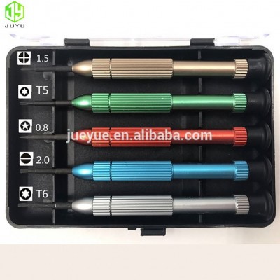 High Quality Precision 5 Pcs Multi Screwdriver Set For Mobile/Laptop Repair Hand Phone Tools