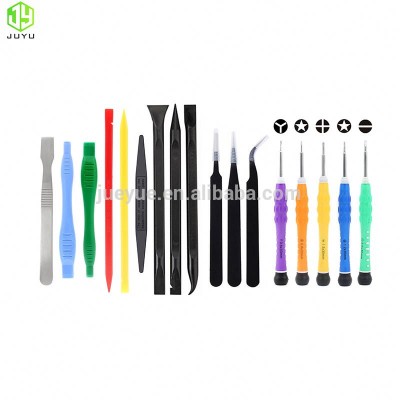 17 in 1 Cell Phone Opening Repair Tool Kit Set Opener Spudger Screwdriver Pry Tool for iPhone